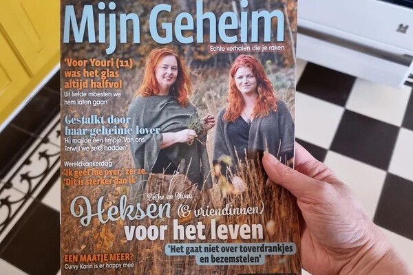 Op de cover van Mijn geheim!